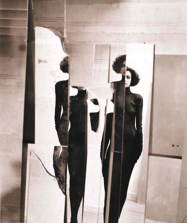 Azzedine Alaïa, 1986  Photographer: David Seidner  Model: Bettty Lago