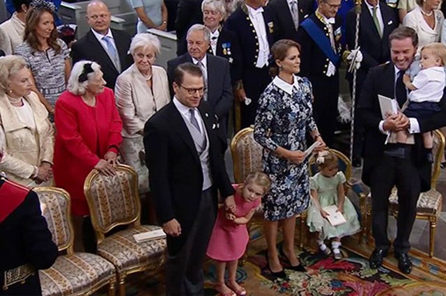 Принц Даниэль, принцесса Эстель, принцесса Мадлен, принцесса Леонор, Крис О'Нил и принц Николас