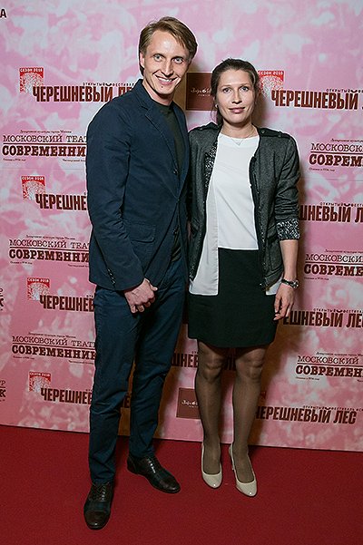 Иван Скобрев с супругой Ядвигой