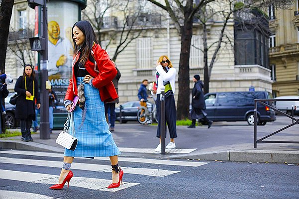 Неделя моды в Париже: street style