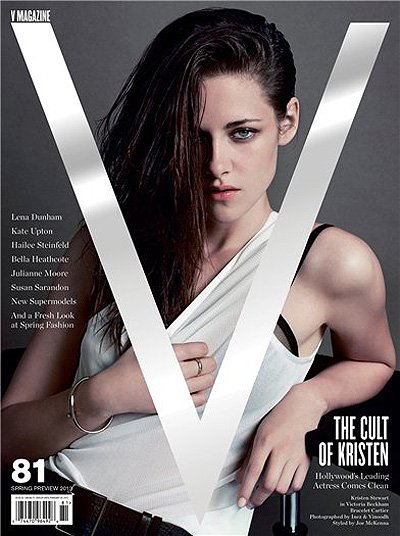 Кристен Стюарт в весеннем выпуске V Magazine