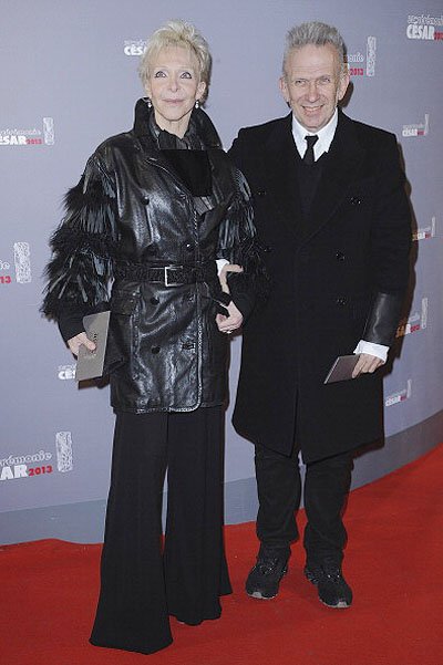Тони Маршалл и Жан Поль Готье на церемонии 