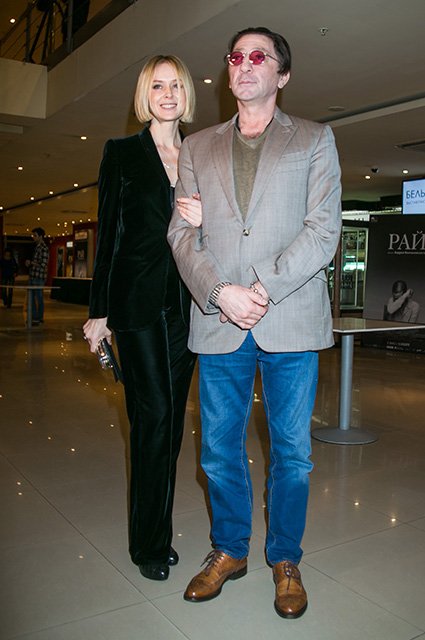 Григорий Лепс с женой Анной