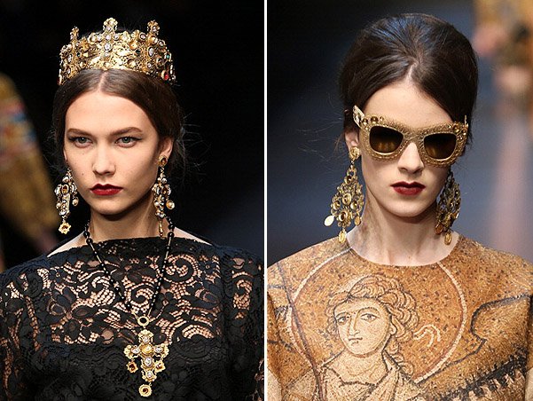 Показ коллекции Dolce&Gabbana осень-зима 2013-2014