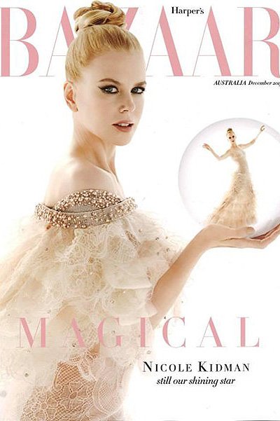 Голливудская актриса Николь Кидман для журнала Harper's Bazaar Australia