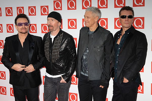 U2 самые богатые музыканты Forbes
