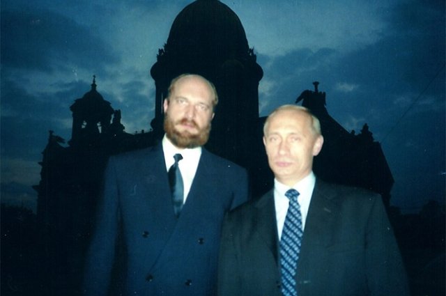 Сергей Пугачев и Владимир Путин