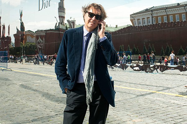брайан ферри на показ christian dior осень зима 2013-14 в москве
