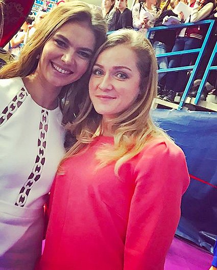 Алина Кабаева и Екатерина Пирожкова