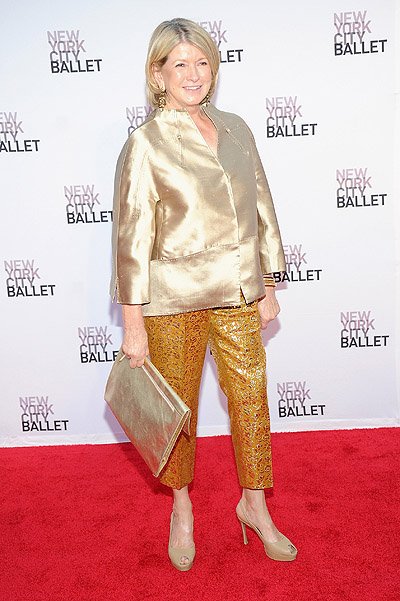 звезды на New York City Ballet Gala 2013: Марта СТюарт