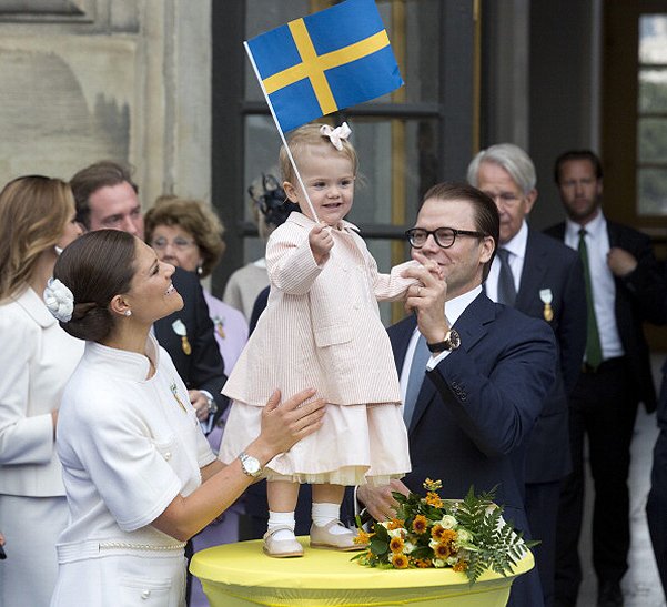 Празднование 40летия правления короля Швеции Карла XVI Густава