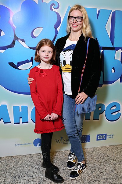 Анна Чурина с дочерью