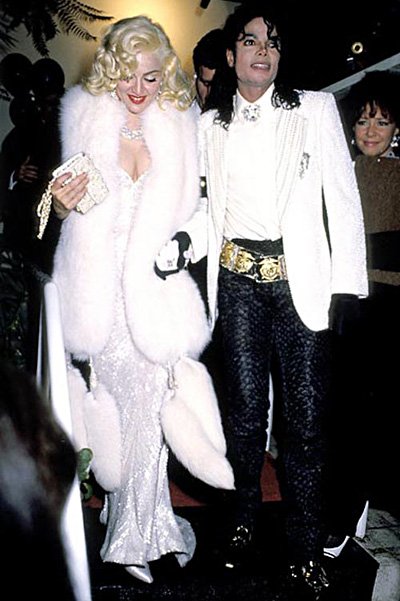 Мадонна и Майкл Джексон на церемонии вручения премии 