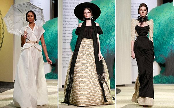 показ ulyana seregeenko haute couture весна-лето 2013