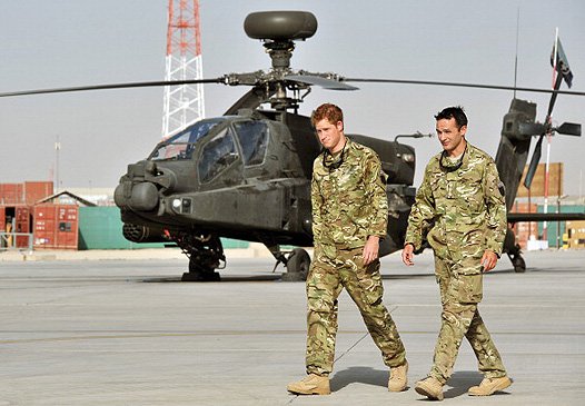 принц Гарри в Афганистане