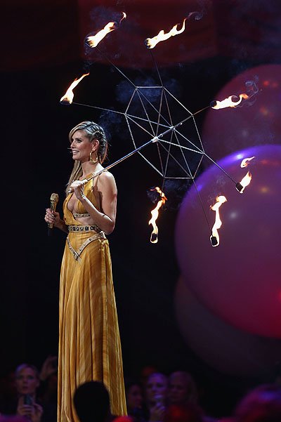 Хайди Клум на MTV EMA 2012
