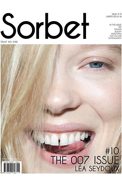 Леа Сейду в журнале Sorbet Magazine
