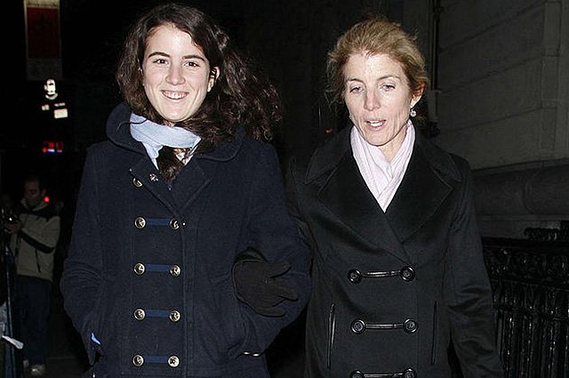 Татьяна с мамой Кэролайн Кеннеди в 2006 году