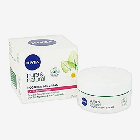 Крем Nivea Pure & Natural Day Cream Dry & Sensitive