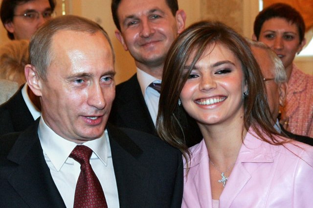 Владимир Путин и Алина Кабаева