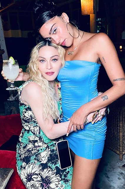 Мадонна с дочерью Лурдес Леон