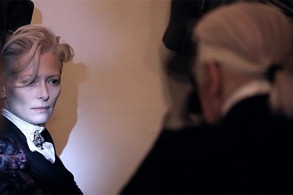 Тильда Суинтон на съемках рекламной кампании коллекции Chanel Paris - Edimbourg