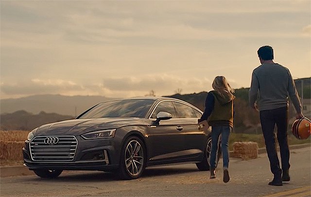 Кадр из ролика Audi