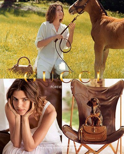 Вечность мгновения: Шарлотта Казираги в рекламной кампании Gucci 2