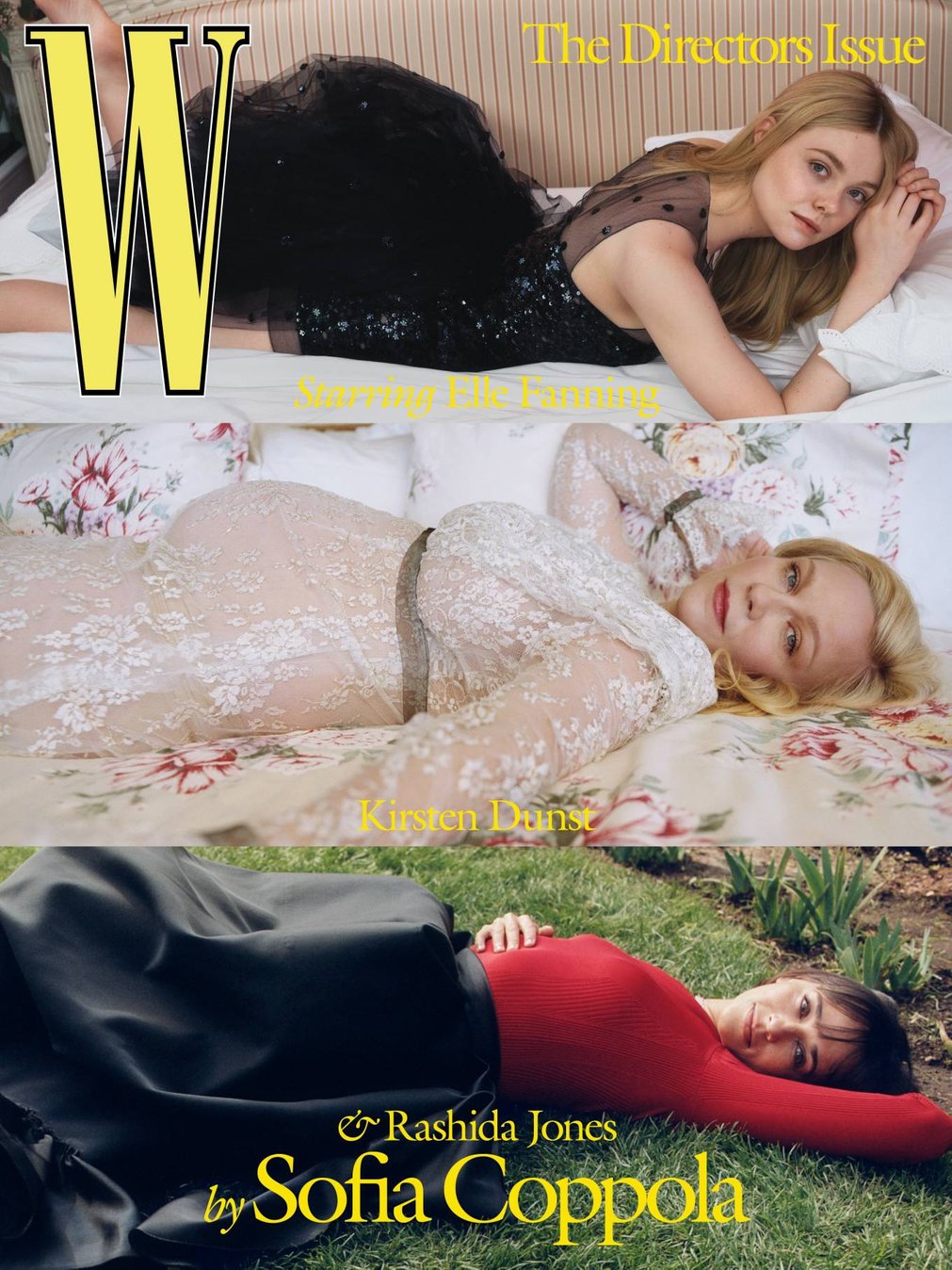 Elle Fanning, Kirsten Dunst and Rashida Jones - W Magazine (March 2021)