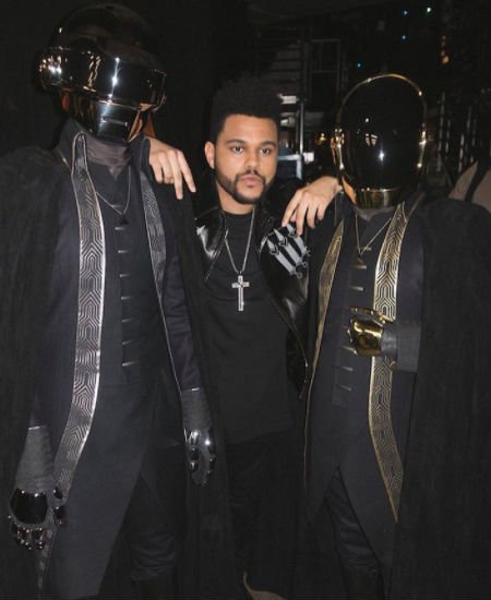 Фото из Instagram The Weeknd (с Daft Punk)