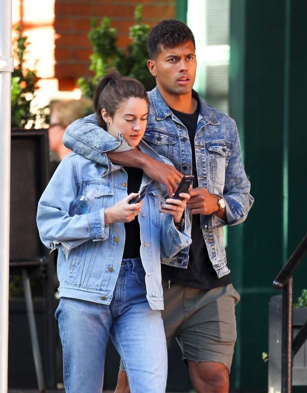 Shailene Woodley and boyfriend Ben Volavola - Out in NYC