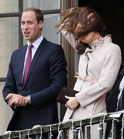 герцогиня Кэтрин и принц Уилльям в Кэмбридже