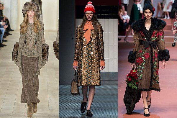 Ralph Lauren, Gucci, Dolce & Gabbana осень-зима 2015-2016