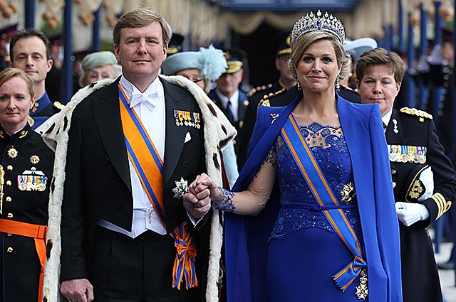 Король и королева Нидерландов 