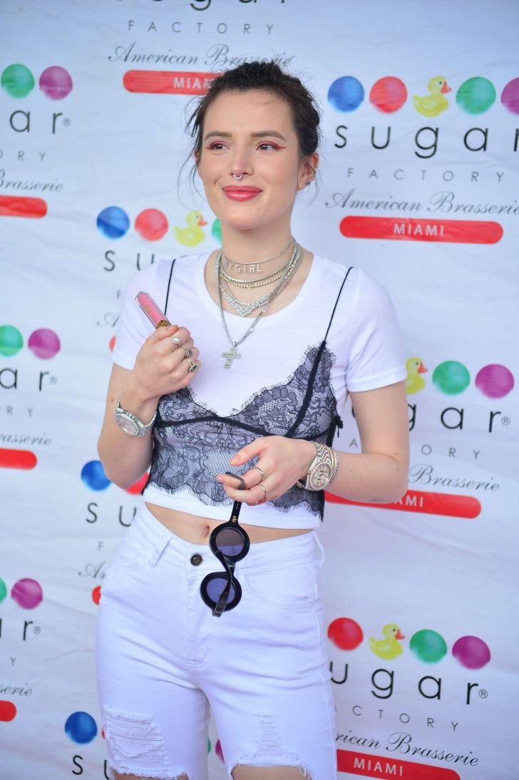Bella Thorne: Meet and Greet at Sugar Factory in Miami -17