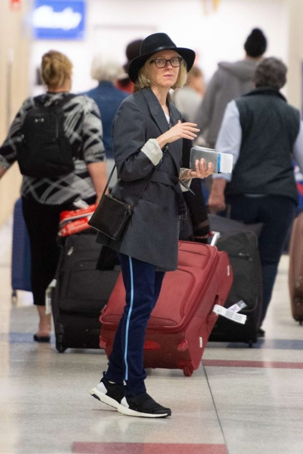 Naomi Watts - Arrives at JFK Airport in NYC
