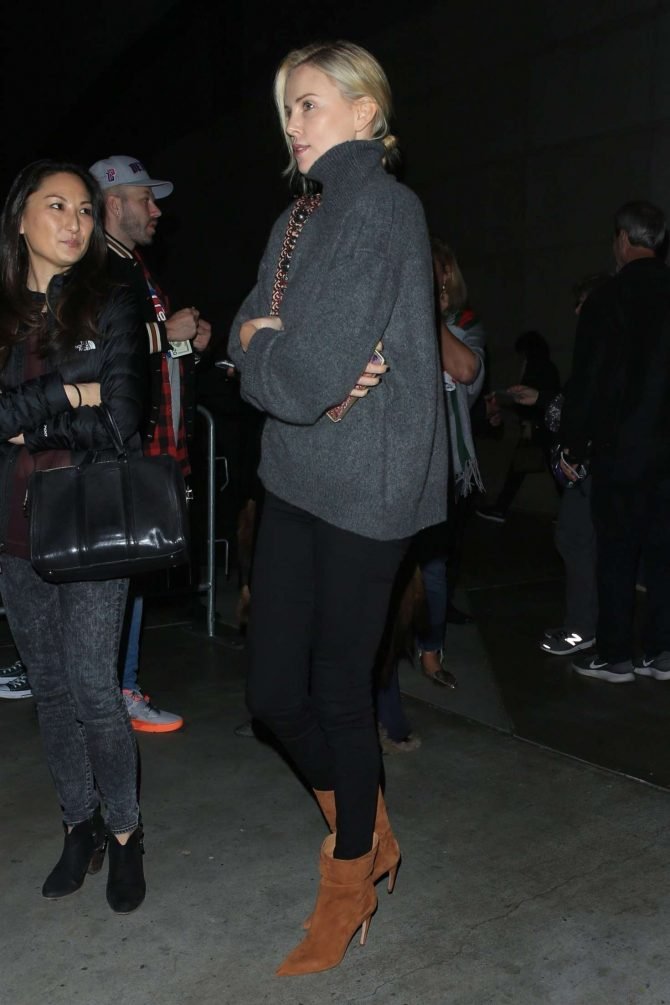 Charlize Theron: Night out in Los Angeles -03