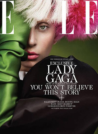 Леди Гага в журнале Elle
