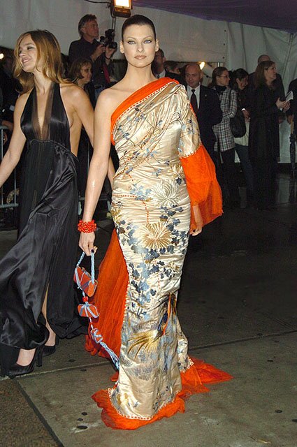 Линда Евангелиста (Jean Paul Gaultier Haute Couture), 2004 год