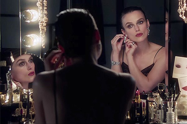 Кира Найтли в видеоролике Chanel Beauty Talks