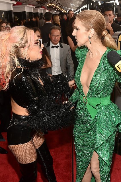Леди Гага и Селин Дион