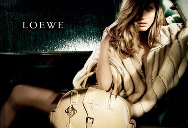 Рекламные кампании Loewe разных лет
