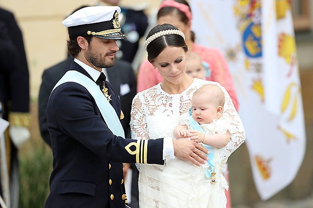Принц Карл Филипп, принцесса София, принц Александр 