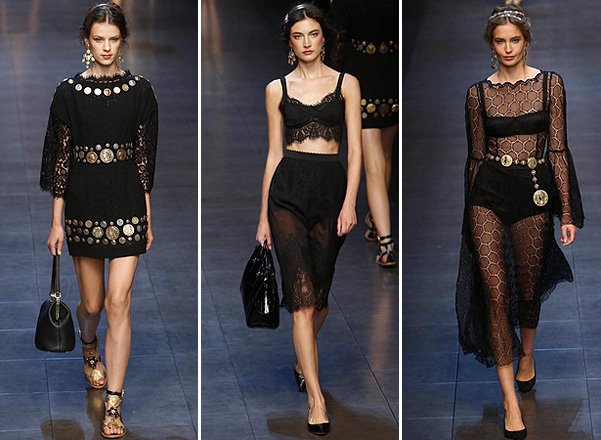 Неделя моды в Милане-2013: дефиле Dolce&Gabbana