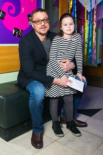 Алексей Макаров с дочерью