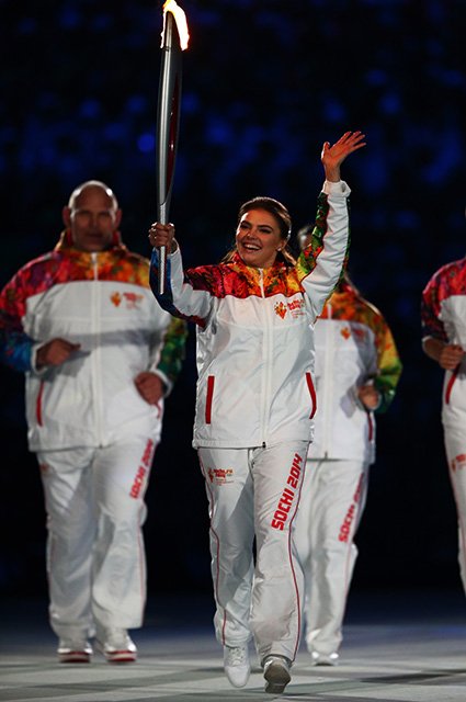 Алина Кабаева на Олимпиаде—2014 в Сочи