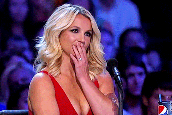 Бритни Спирс на шоу X-Factor