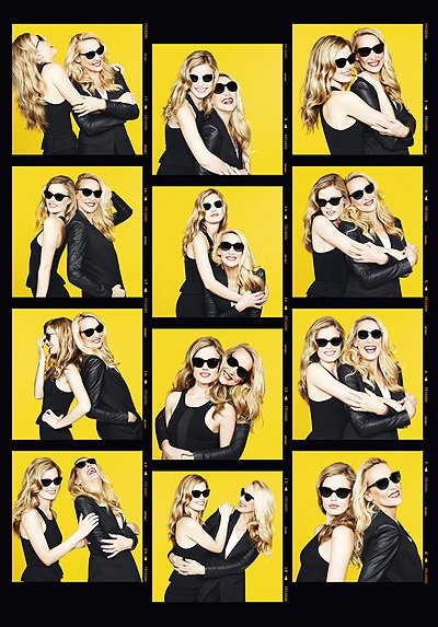 Джорджия Мэй Джаггер и Джерри Холл в рекламной кампании Sunglasses Hut