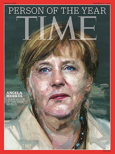 Обложка свежего номера журнала Time с изображением Ангелы Меркель