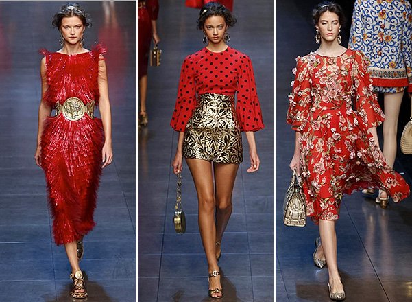 Неделя моды в Милане-2013: дефиле Dolce&Gabbana 11